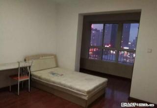 (单间出租)科技路西口 次卧带阳台 朝南 家具齐全有暖气 带空调次卧出租 - 西安28生活网 xa.28life.net